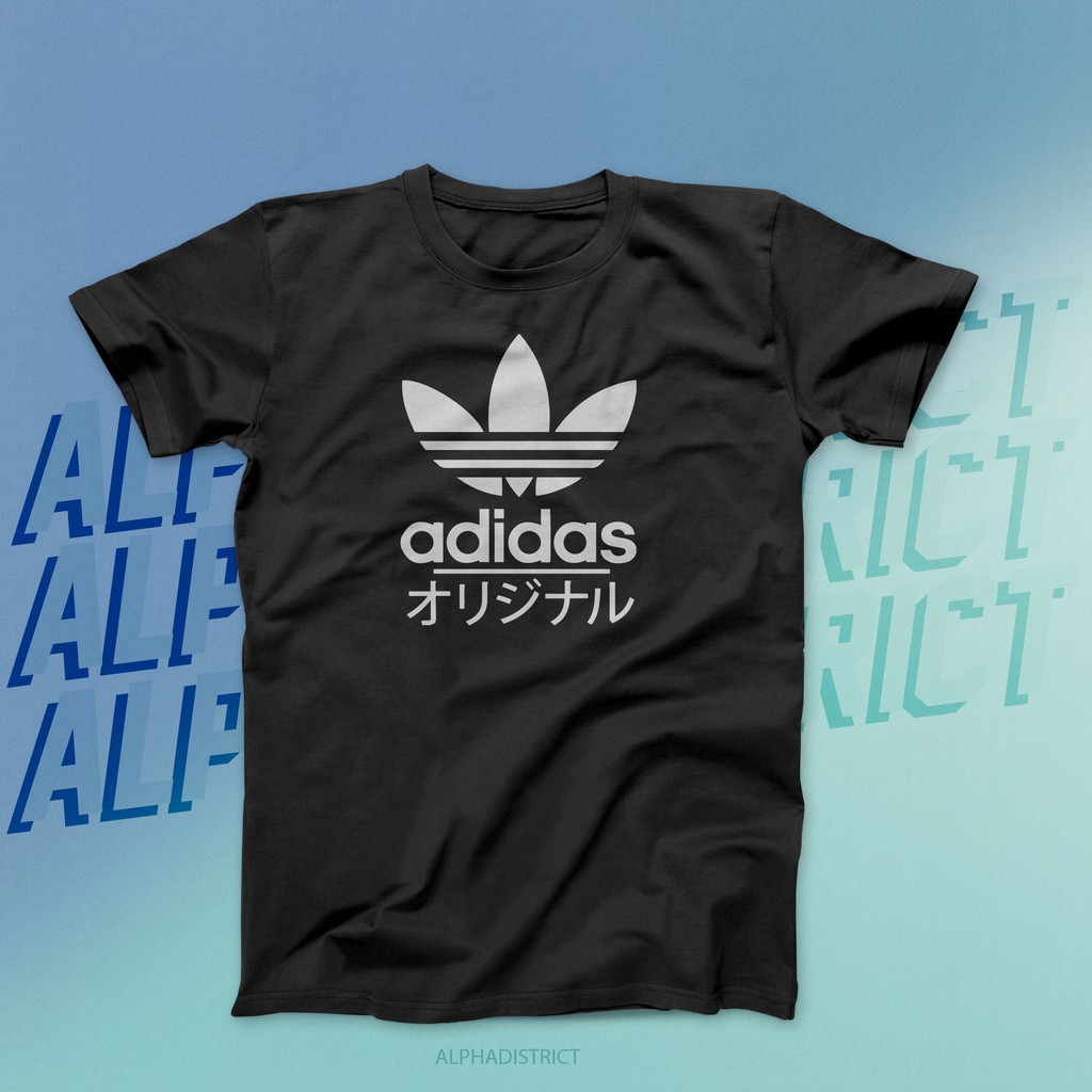 Men T Shirt Ready Stock Adidas Trefoil Japan Streetwear Tshirt | Shopee  Singapore