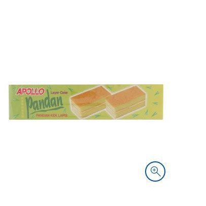 Apollo Pandan Layer Cake 8 X 18 Grams Imported From Malaysia Pack Of 3 Shopee Singapore