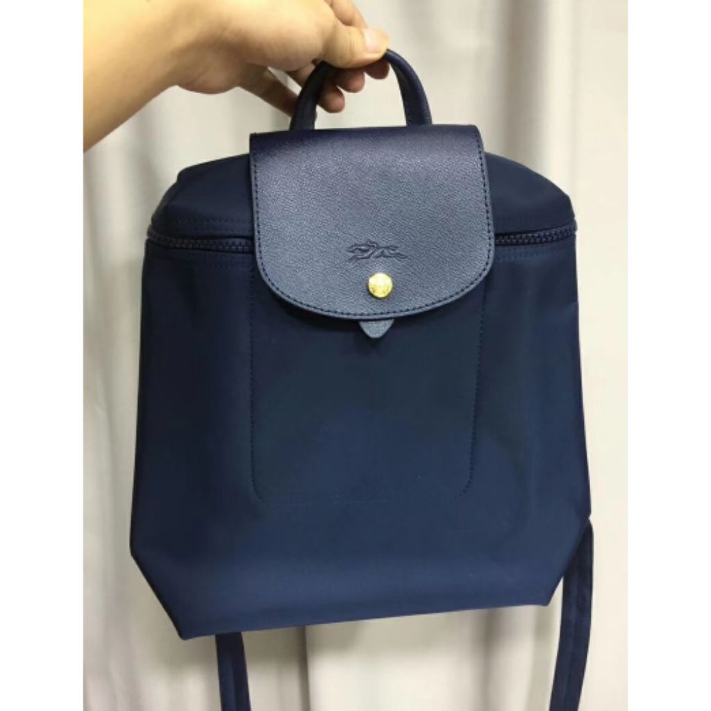 longchamp backpack blue