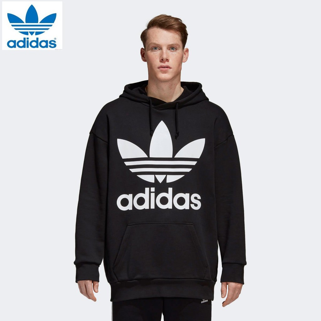 black adidas oversized hoodie