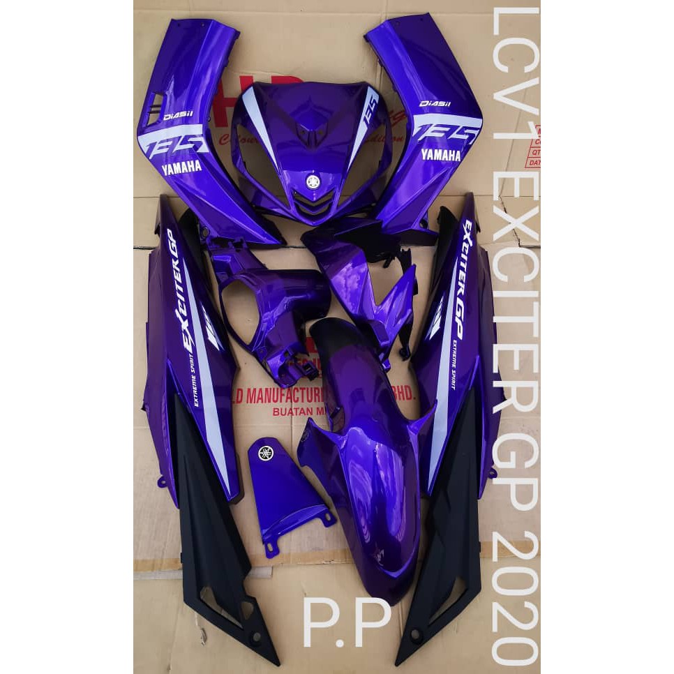 Lc135 V1 Hld Coverset Exciter Gp 2020 Purple Shopee Singapore