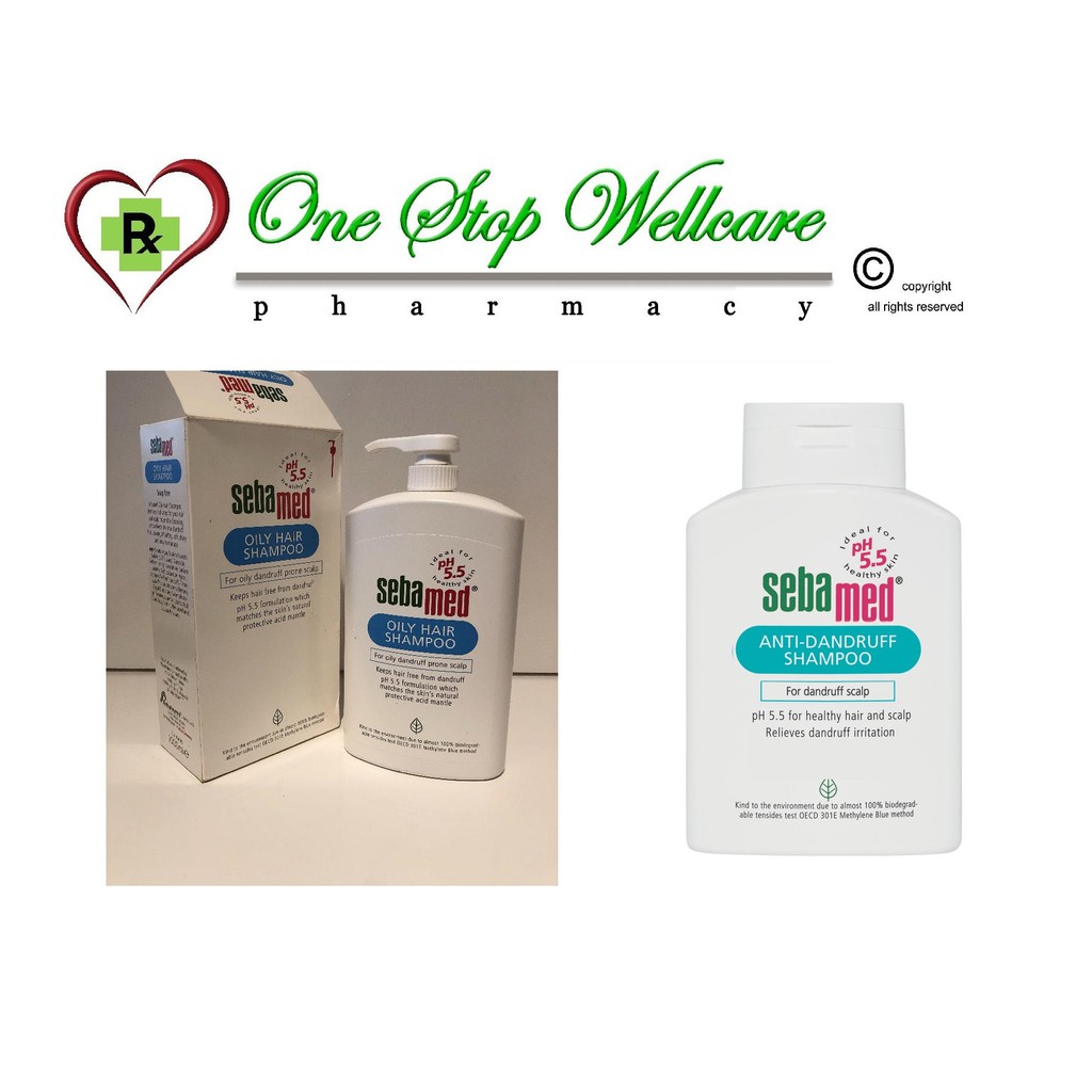 Sebamed Oily Hair Shampoo 1000ml Ed 11 22 Anti Dandruff Shampoo 1000ml Exp 04 21 Shopee Singapore