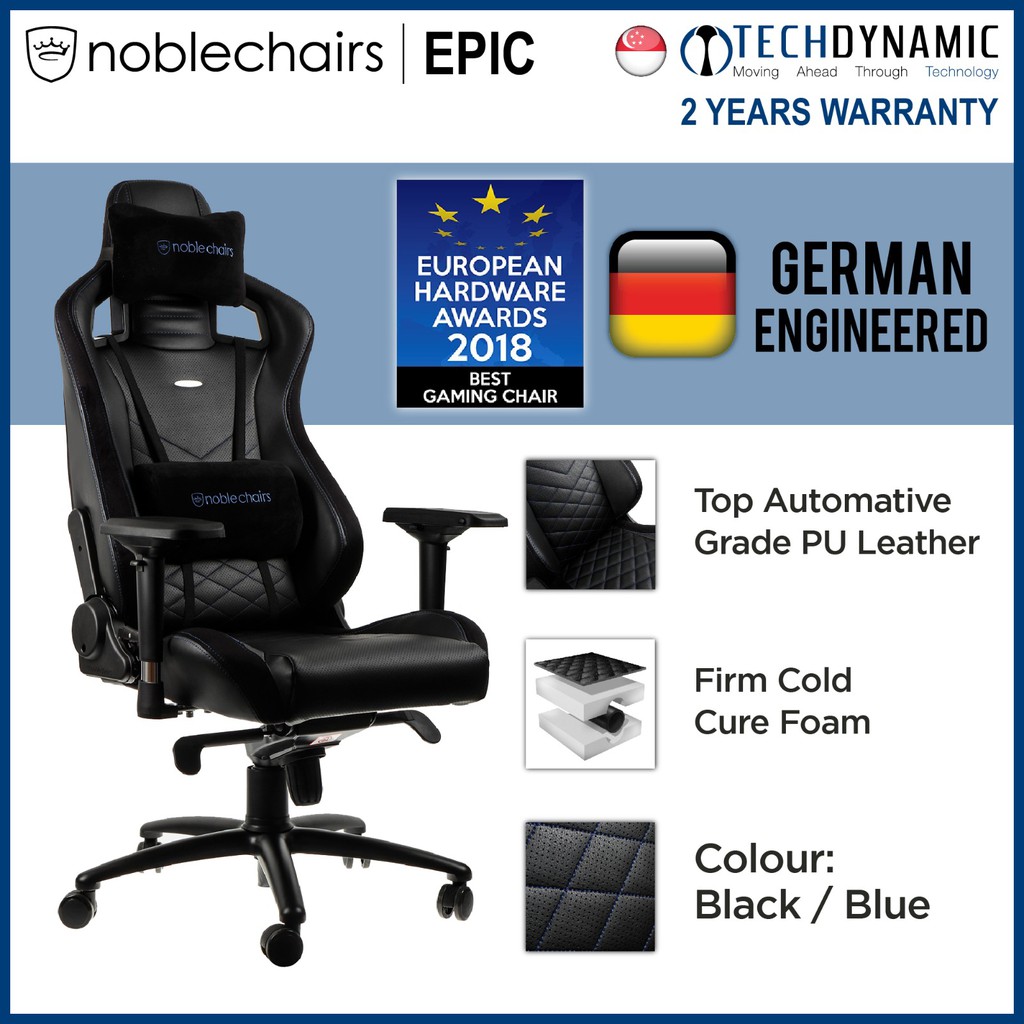 noble chairs gaming chair pu leather epic series available in 7 colors