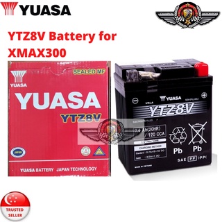 BATTERIA MOTO YUASA GTZ8V YTZ8V Originale Yamaha XMAX 300 2017-2021 X-MAX