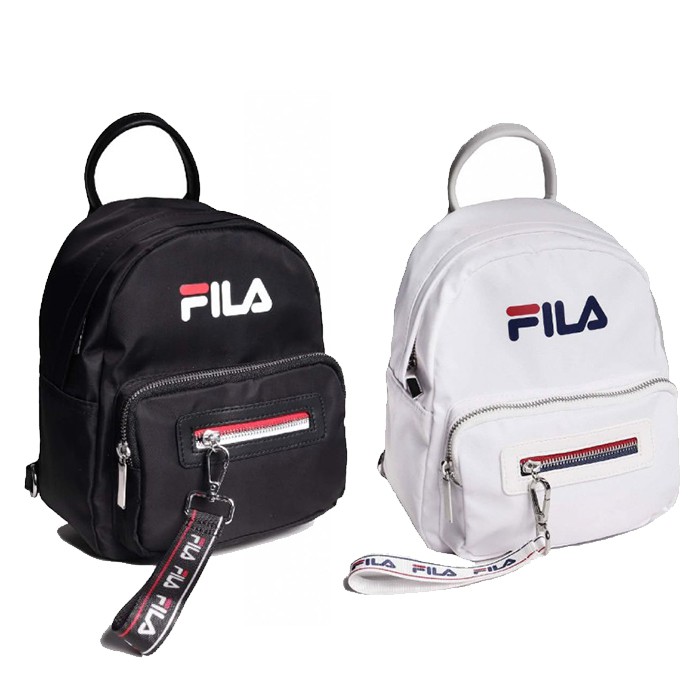 fila white backpack