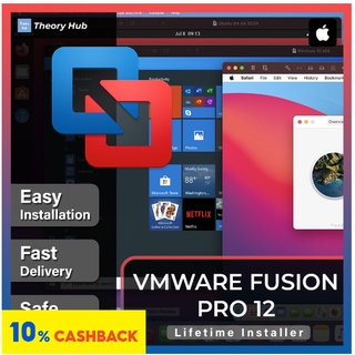 [ Latest 2022] VMware Fusion PRO 12【LIFETIME VERSION】VMware