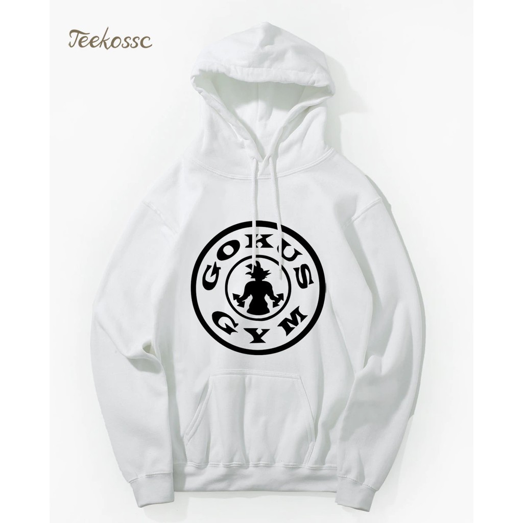 dragon ball z white hoodie