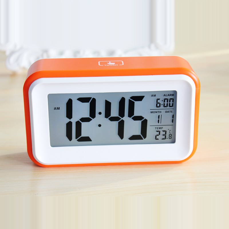 Silent Alarm Clock For Bedroom Night, Silent Alarm Clocks