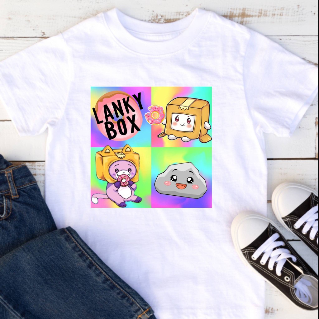 20 funny lankybox Lanky Box Baby Kids kid Shirt Funny graphic ...
