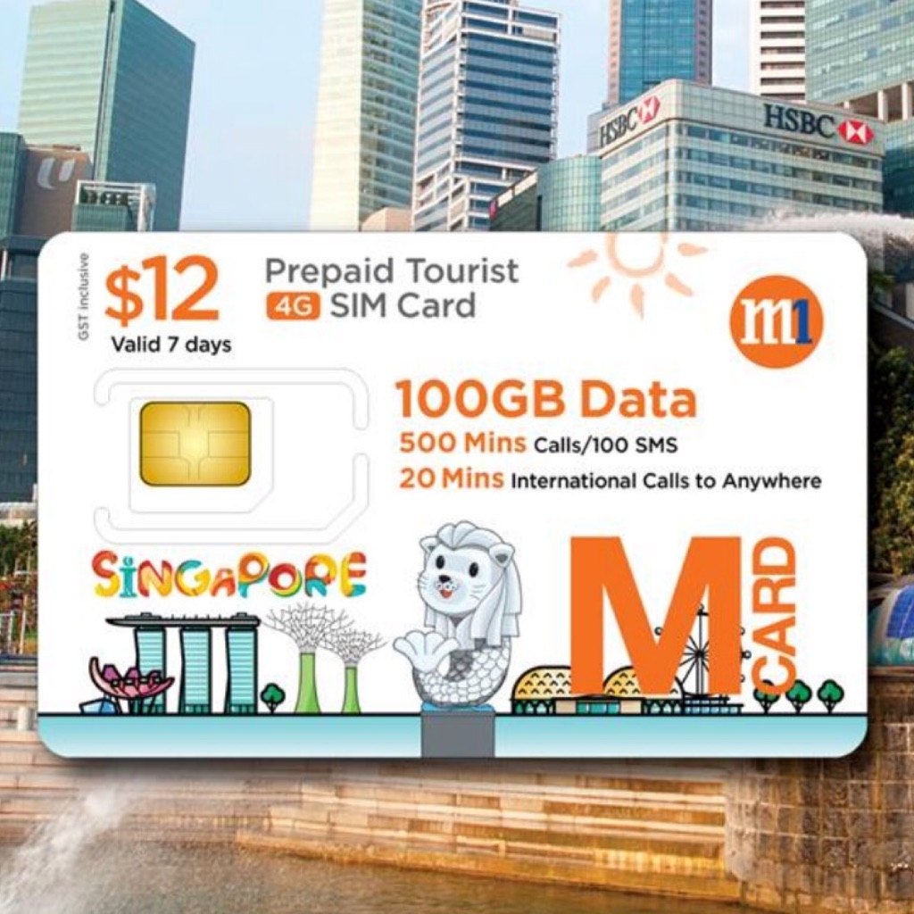 tourist data sim singapore