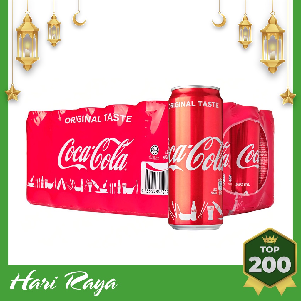  Free Delivery Expiry Sep 2022 Coca Cola Original Taste Less Sugar Coca Cola Coke Carton 24 
