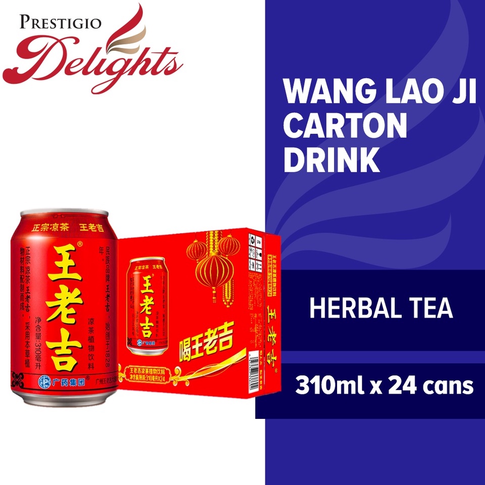 Wang Lao Ji Wong Lo Kat Herbal Tea 310ml x 24 Cans Carton Sale Shopee