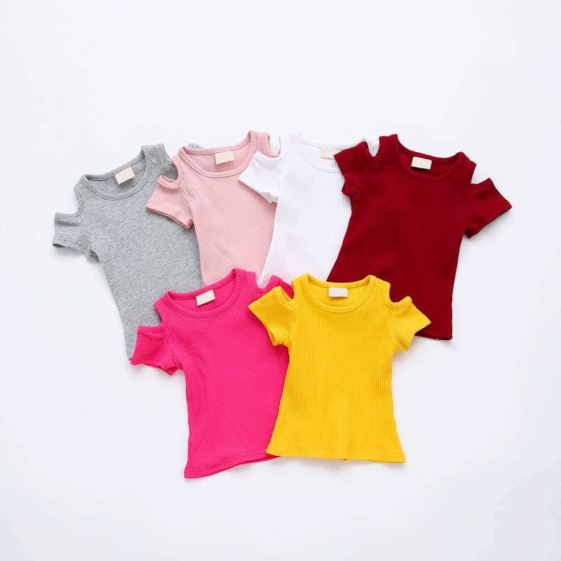 off the shoulder baby shirt
