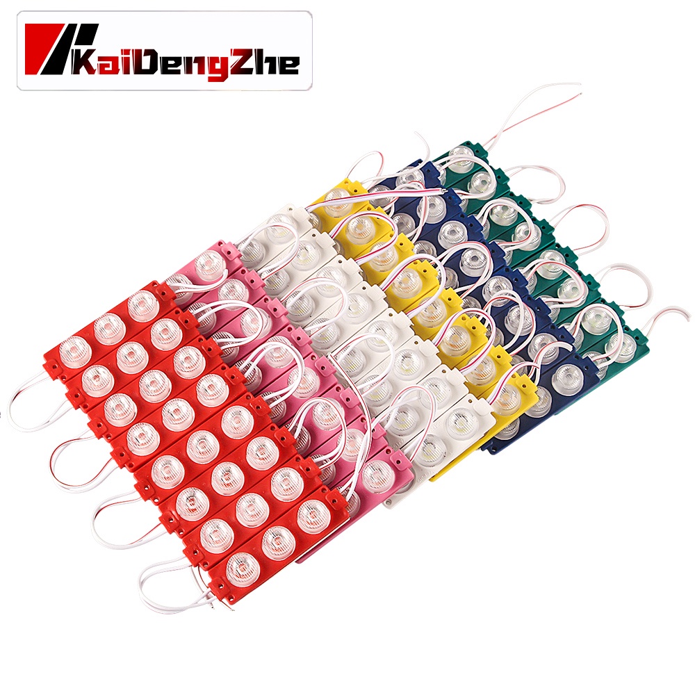 Mô-đun LED 8PCS 12V 24V Đèn báo đánh dấu bên xe tải 3 LED siêu sáng cho xe buýt Xe tải Đèn cảnh báo xe tải