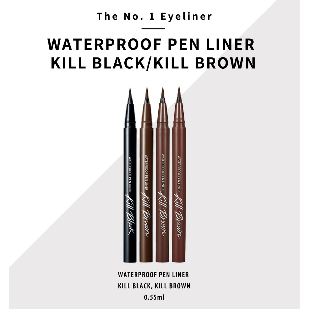 kill black eyeliner