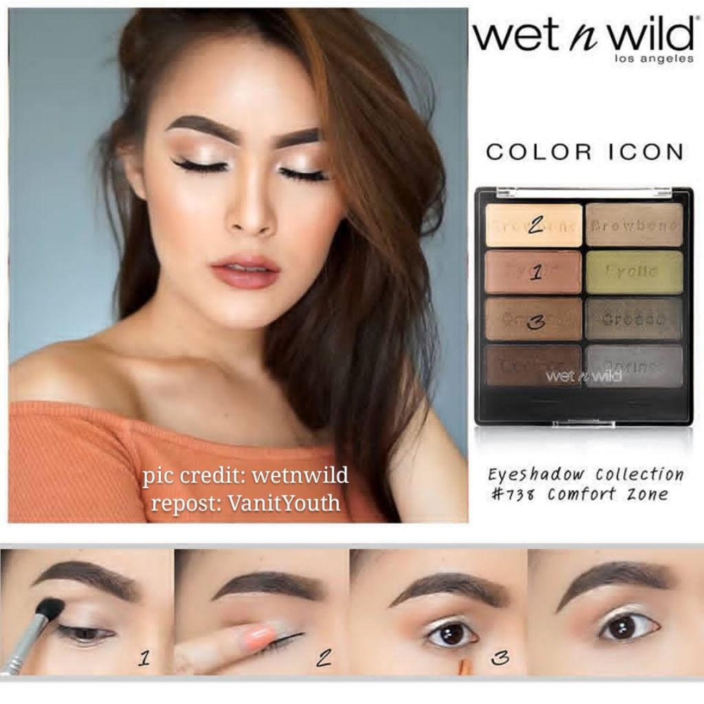Wet N Wild Color Icon Collection Eyeshadow Set Comfort Zone 738
