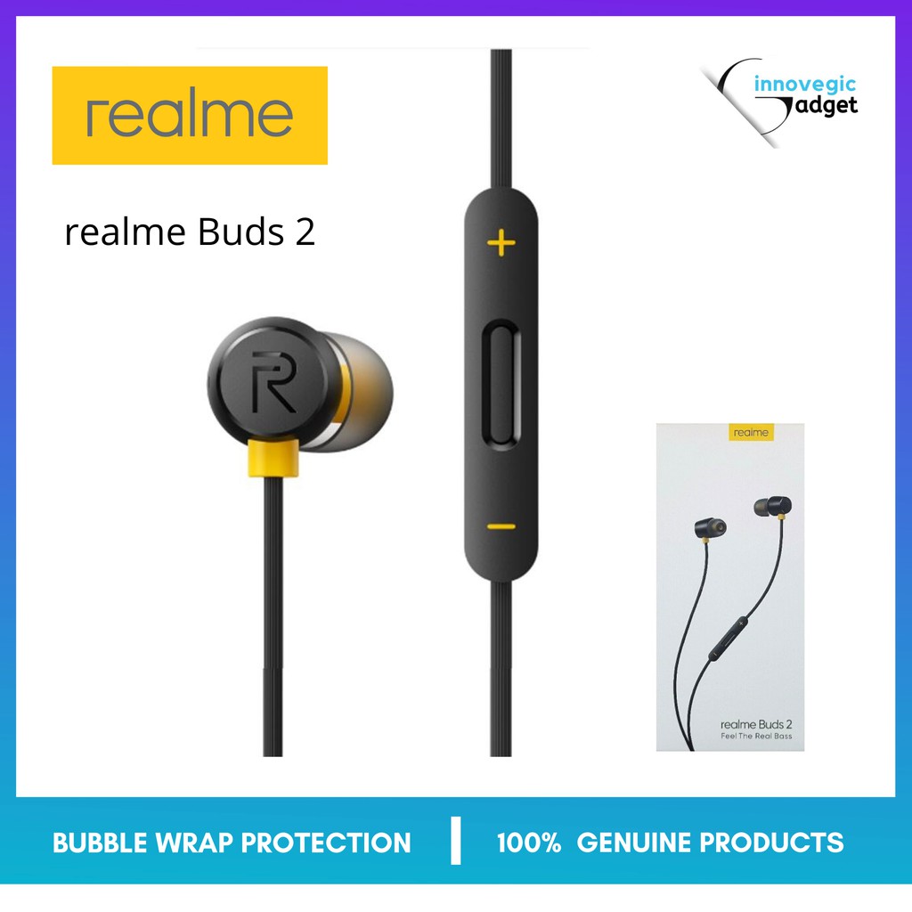 realme buds 2 with mic for android smartphones
