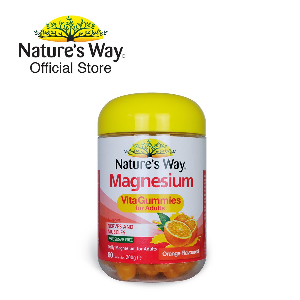 Nature's Way Adult Vita Gummies Magnesium 80s Shopee Singapore