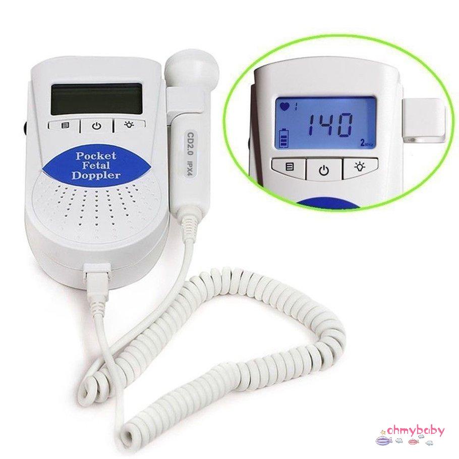 LCD Display Baby LCD Ultrasonic Detector Prenatal Heart Rate Heartbeat Monitor [8/19]