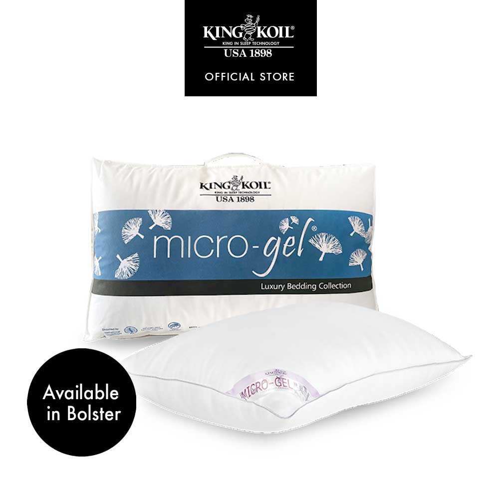 King Koil MicroGel Pillows / Bolster Shopee Singapore