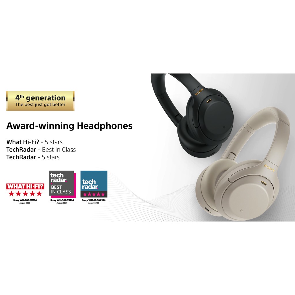 Sony Singapore WH-1000XM4 Wireless Noise Cancelling Headphones