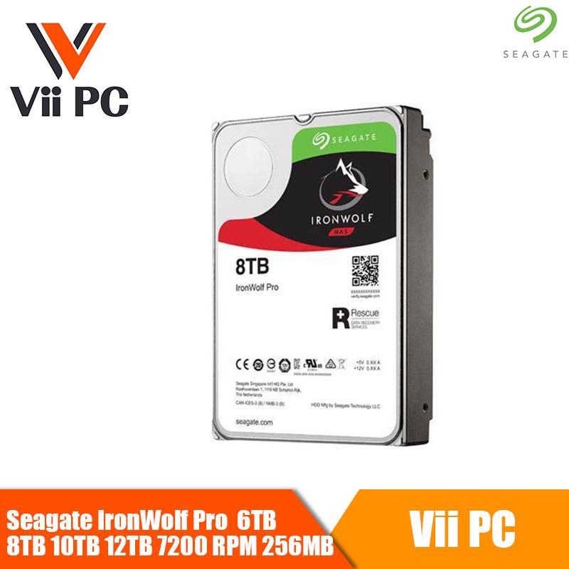 Disque Dur Interne Seagate IronWolf Pro 14To 3.5" 7200RPM SATA III 256Mo Cache