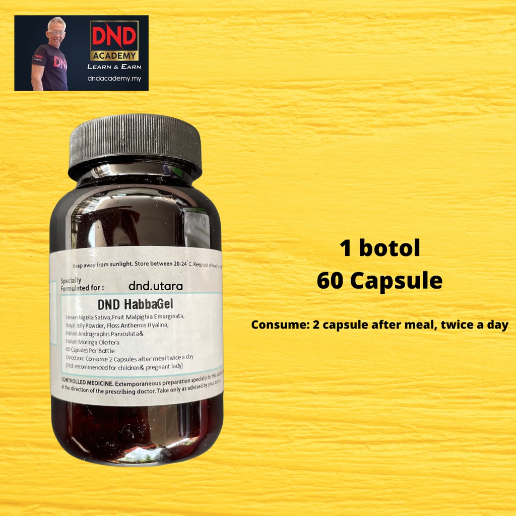 Shop Malaysia Dnd Habbagel Dr Noordin Darus Immunity Booster Shopee Singapore