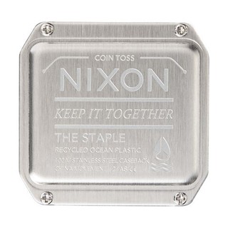 Nixon Staple 38mm Watch - Silver/Black (A1309625) #3