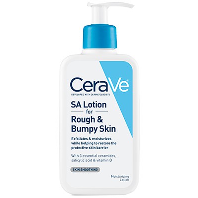 rough and bumpy lotion cerave