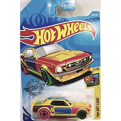 67 ford mustang coupe hot wheels