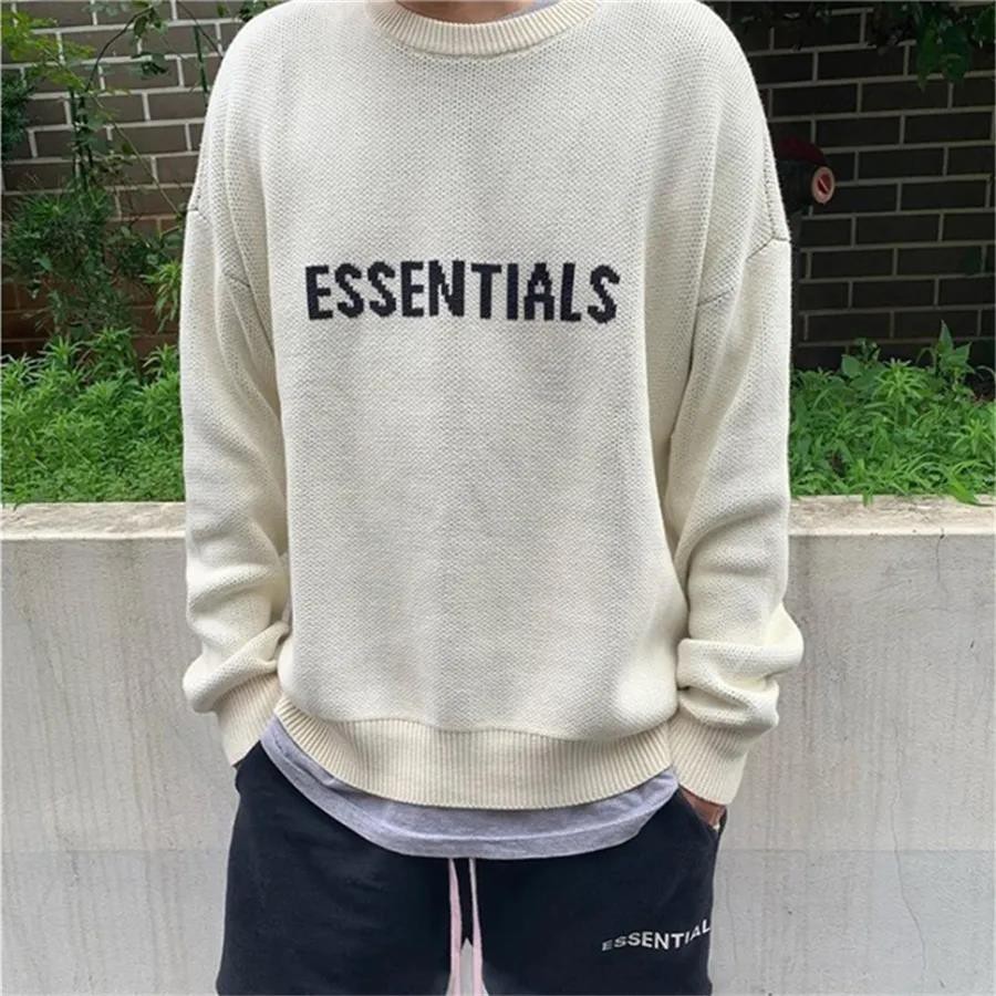 essential knit hoodie