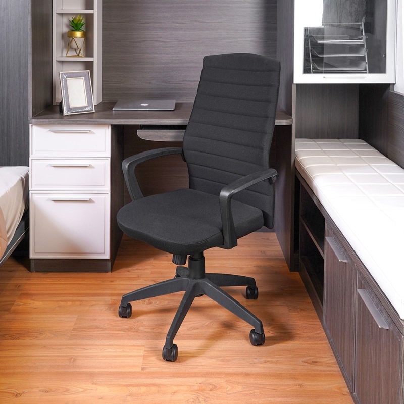 LEVELS Liverpool Office Chair Grade) (Low Back Fabric Seat