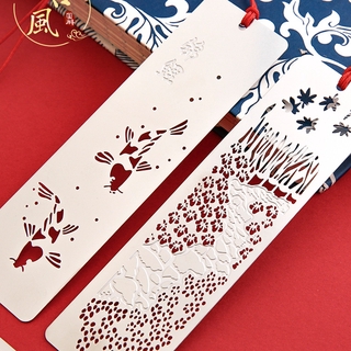 [Ready Stock] Creative Chinese Style Metal Bookmark Retro Exquisite Bookmark Student Gift Prize #4