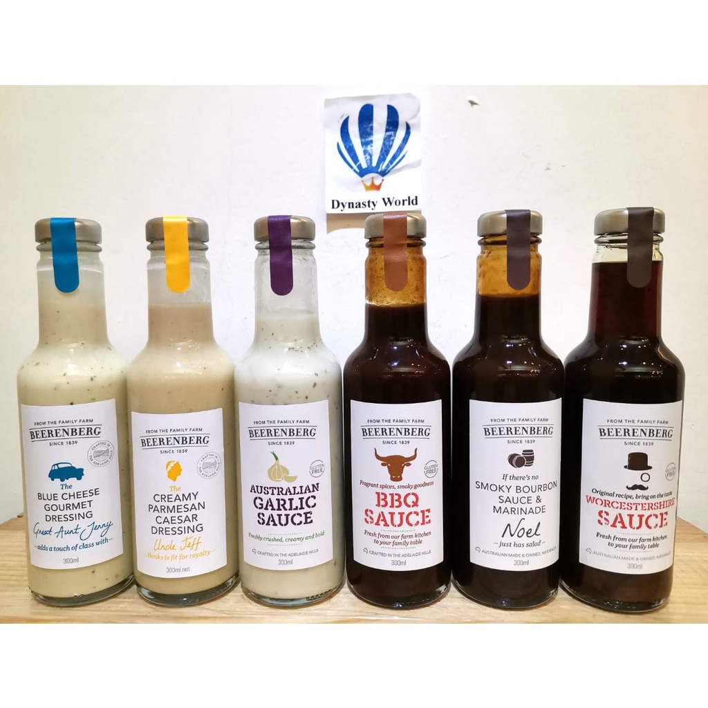 [Made in Australia] BEERENBERG DRESSING AND SAUCE(300ML) Shopee Singapore