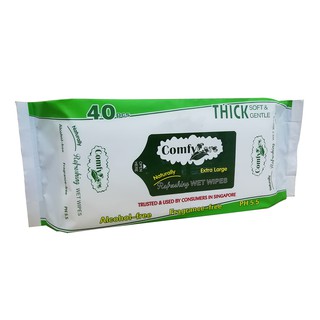 Image of DNR ComfyCare Wet Wipes with Natural Aloe Vera (Carton)