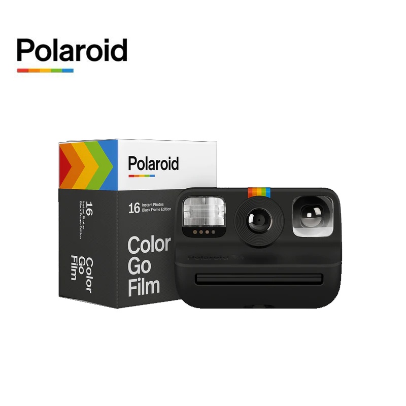 Polaroid Go Black Frame Set Instant Camera Color Film Double Pack ...