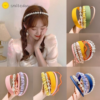 Image of thu nhỏ 8pcs/set Korean Women Girl Pearl Headband Hair Band Wash Face Headbands Fashion Hairdress Hair Accessories #0