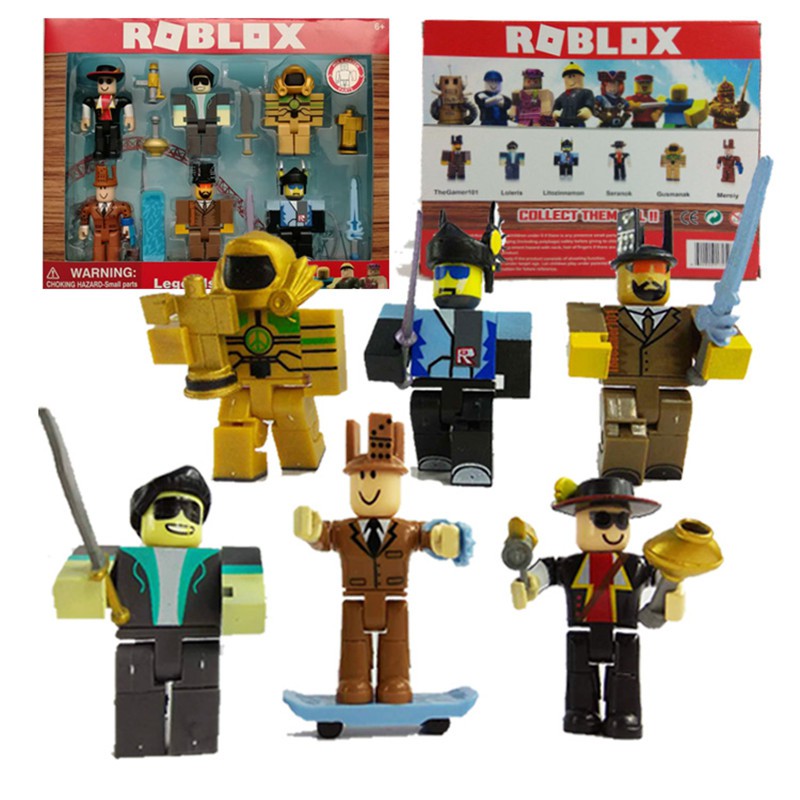 14pcsset roblox action figure toy game figuras roblox boys
