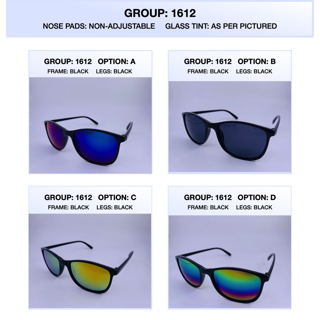 Image of Fashionable Trend Trendy Metal Frame Color Film Sunglasses Personality Unisex Men Female Fashion UV Protection Sun #3