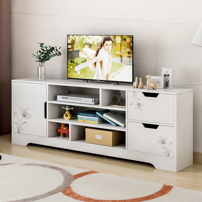 TV Cabinet Modern Minimalist Floor Cabinet Living Room 