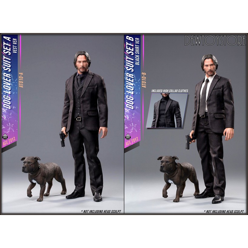 𝗣𝗿𝗲 𝗼𝗿𝗱𝗲𝗿 Ace Toyz 1 6 Scale Action Figure At 010 At010 Dog Lover Suit Set Head Not Included Shopee Singapore