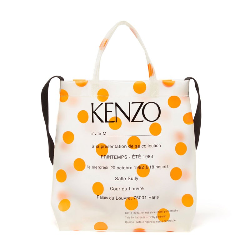 kenzo plastic bag