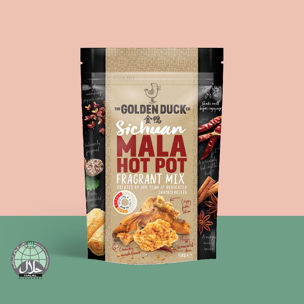 The Golden Duck Sichuan Mala Hotpot Fragrant Mix | Shopee Singapore