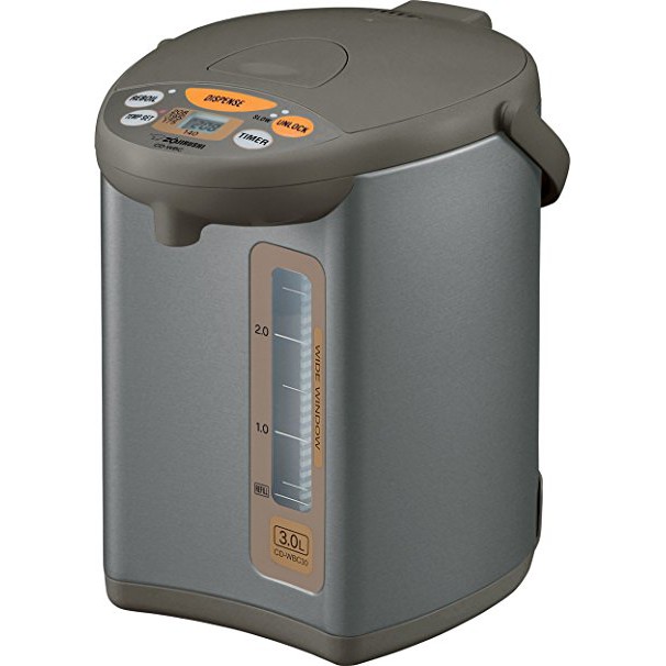 Zojirushi 3.0L Electric Dispensing Pot CD-WBQ30 (Silver Brown) | Shopee ...