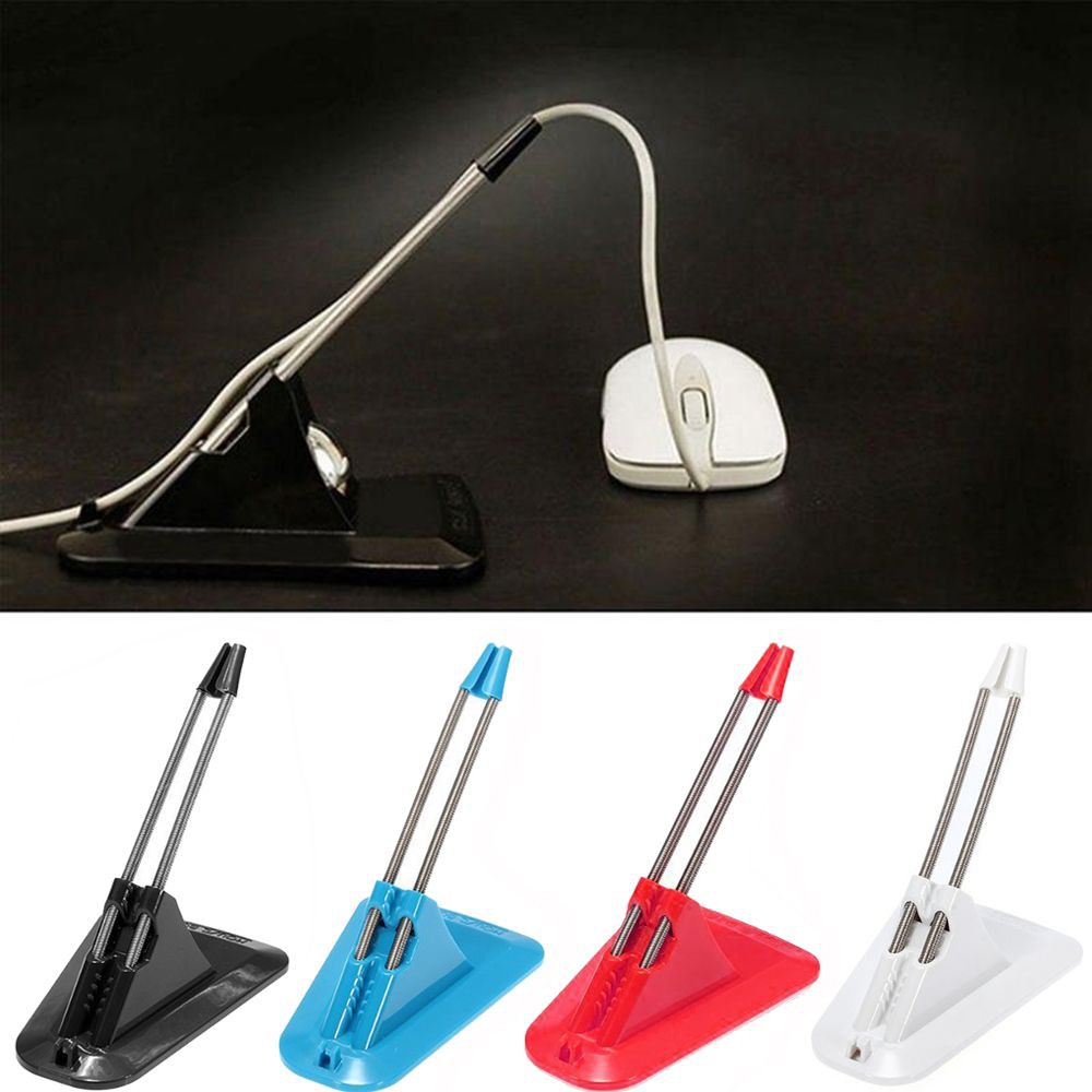 Mice Cord Clip Wire Line Organizer Mouse Cable Holder Bungee for LOL CS Dota