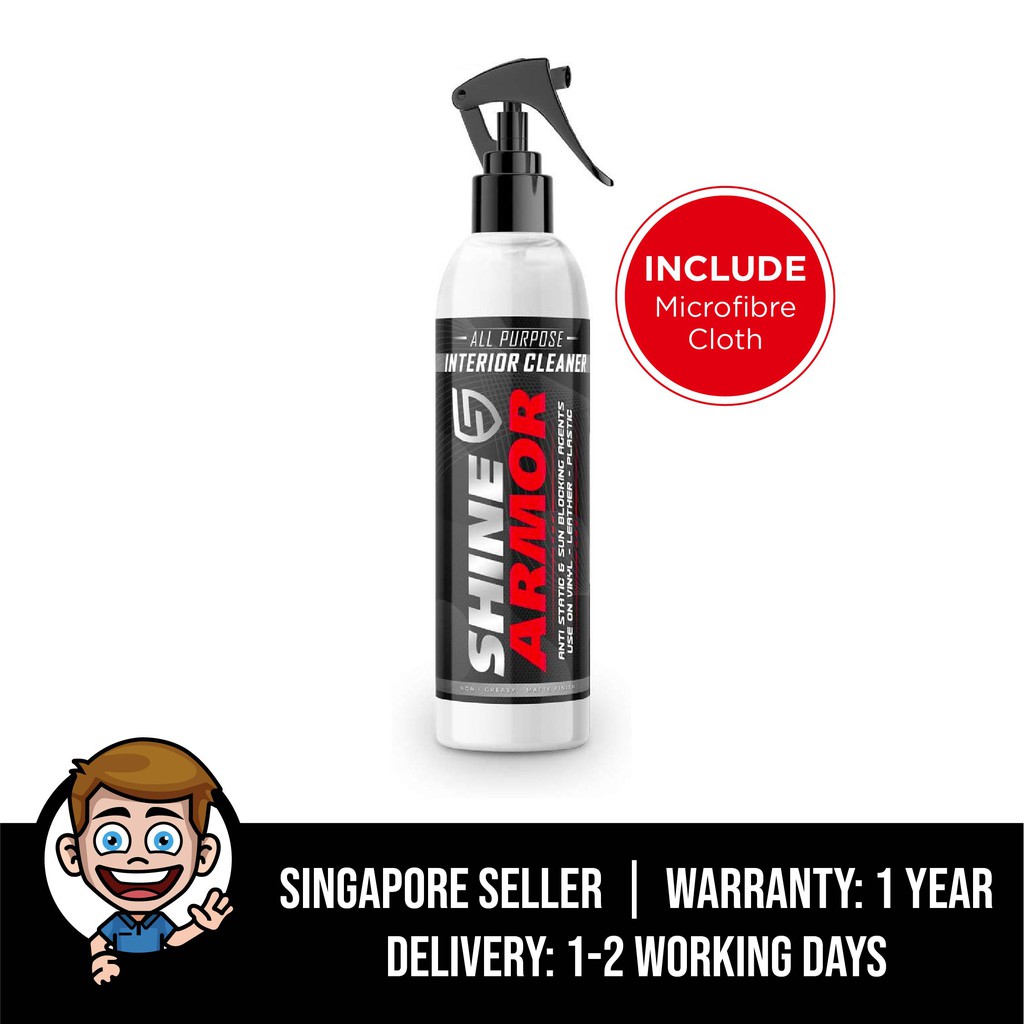 SHINE ARMOR Car Interior Cleaner for Car Detailing All Purpose Car