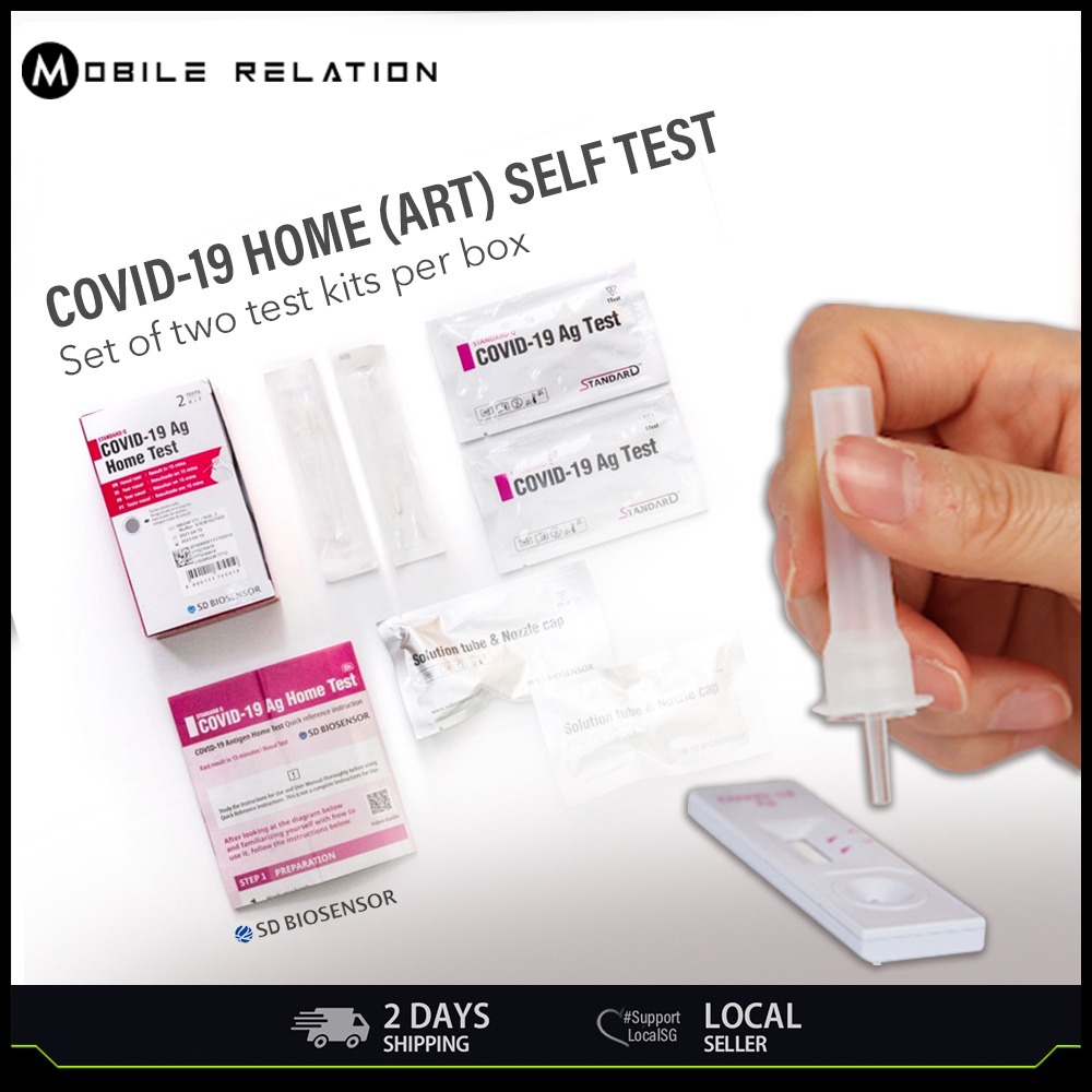 Sd Biosensor Standard Q Covid 19 Ag Home Test Antigen Rapid Self Test