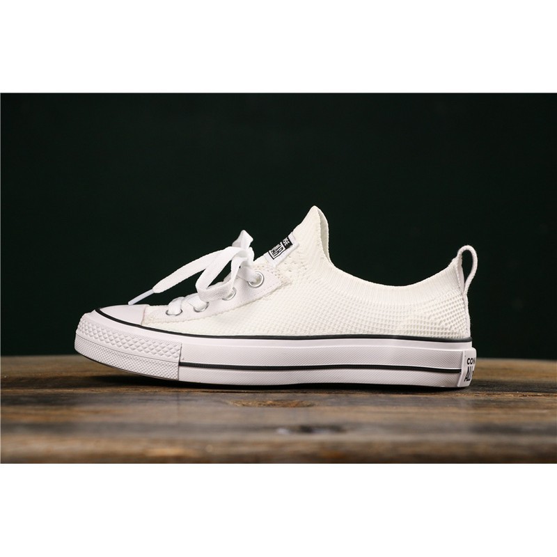 white mesh converse shoes