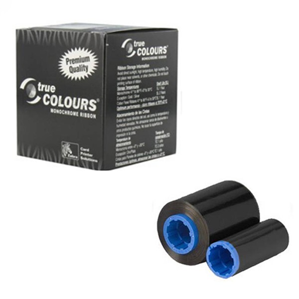 Zebra card printer ribbon True Colours Monochrome for ID card printer