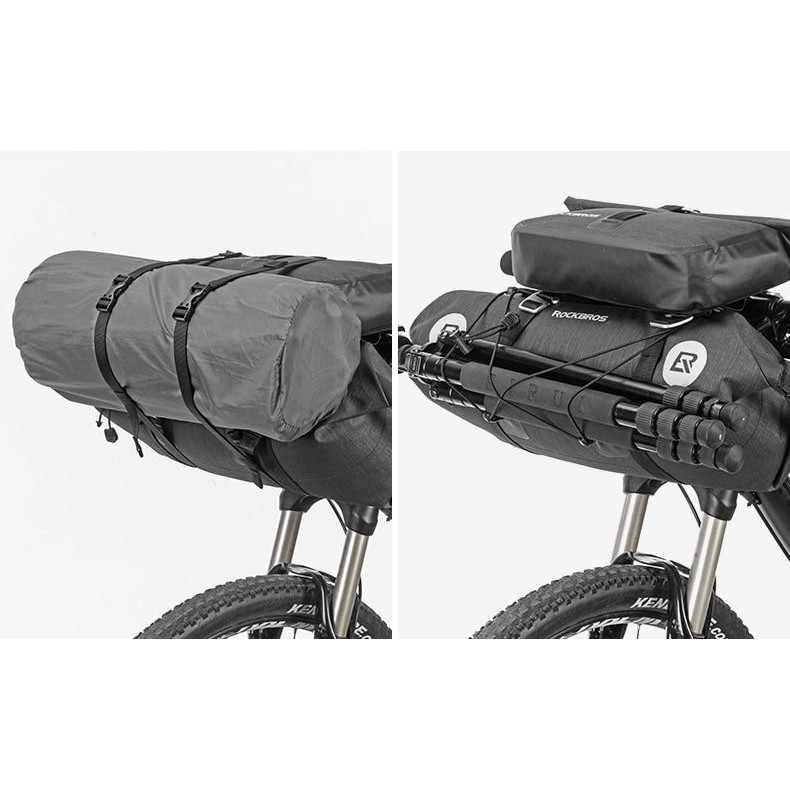 rockbros bikepacking bike handlebar bag